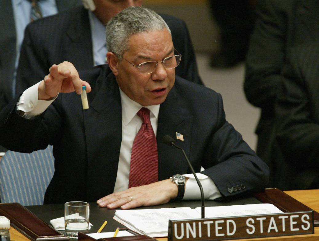   There are lies, damn lies, and US  officials making Powerpoint presentations to the United Nations Security Council.  
